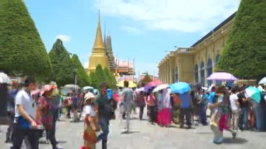 Modern megalopolis Asya şehrinin manzaralı görüntüleri