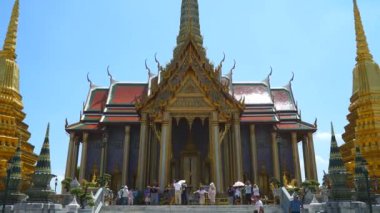 Modern megalopolis Asya şehrinin manzaralı görüntüleri