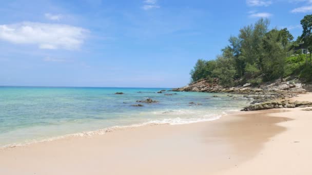 Imágenes Tranquilas Hermoso Mar Ondulado — Vídeos de Stock