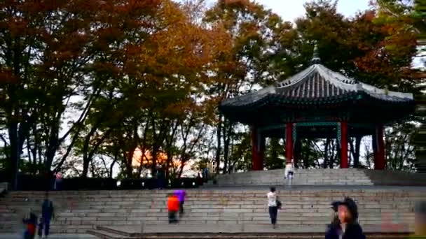 Imagens Famoso Templo Chinês Marco — Vídeo de Stock