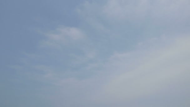 Imágenes Del Hermoso Cielo Con Nubes Movimiento Lapso Tiempo — Vídeos de Stock