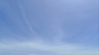 hareketli bulutlar ile güzel gökyüzü görüntüleri, zaman atlamalı