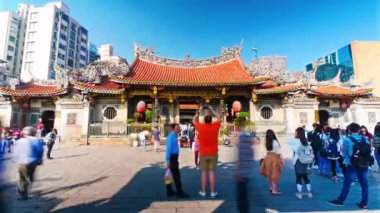 Modern megalopolis Asya şehrinin manzaralı görüntüleri