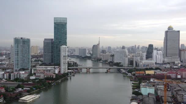 美しい近代アジアの都市のタイムラプス映像 — ストック動画