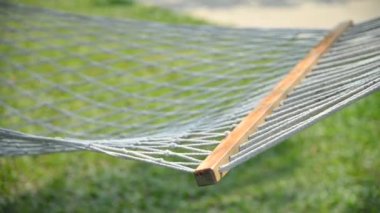 doğaya asılı hamak yakın çekim görüntüleri
