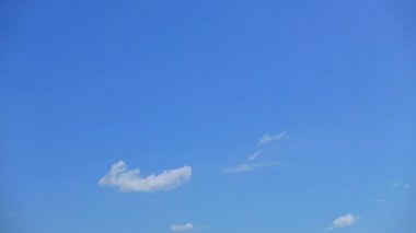 hareketli bulutlar ile güzel gökyüzü görüntüleri, zaman atlamalı