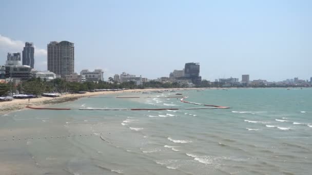 Imágenes Tranquilas Hermoso Mar Ondulado — Vídeos de Stock