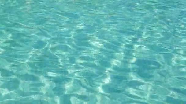 水上スイミングプールのフルフレーム映像 — ストック動画