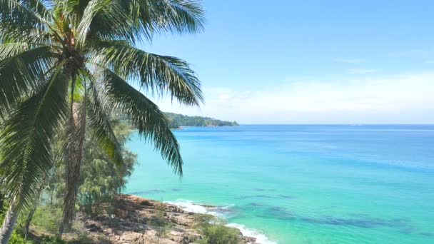 Imagens Tranquilas Belo Mar Ondulado — Vídeo de Stock