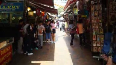 Modern megalopolis Asya şehrinin manzaralı görüntüleri