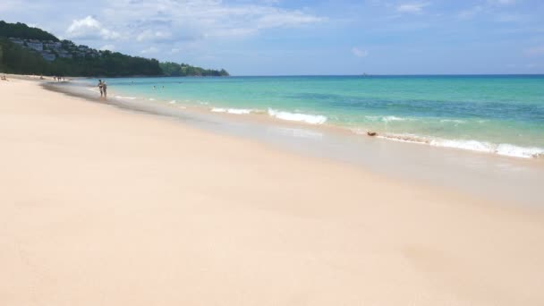 Imagens Tranquilas Belo Mar Ondulado — Vídeo de Stock