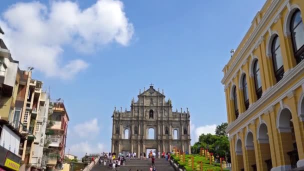 Scénické Záběry Moderního Megalopolis Asijského Města — Stock video