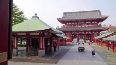 güzel geleneksel Japon pagoda doğal görüntüleri