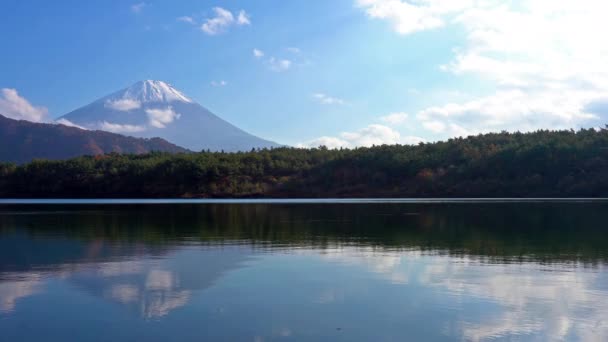 Мальовничі Кадри Прекрасної Гори Фудзі Японія — стокове відео