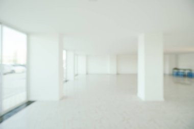 Soyut bulanıklık ve ufuk lobi ve arka plan için otel iç