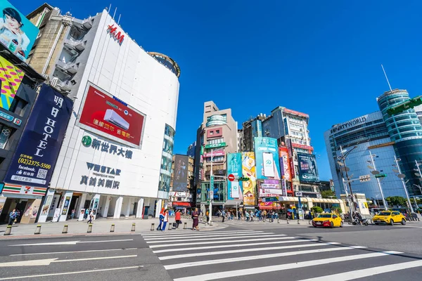 Taipei Taiwán Noviembre 2018 Mercado Ximending Lugar Popular Taipei Para — Foto de Stock