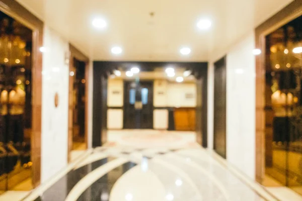 Desenfoque Abstracto Desenfocado Interior Del Vestíbulo Del Hotel Para Fondo —  Fotos de Stock