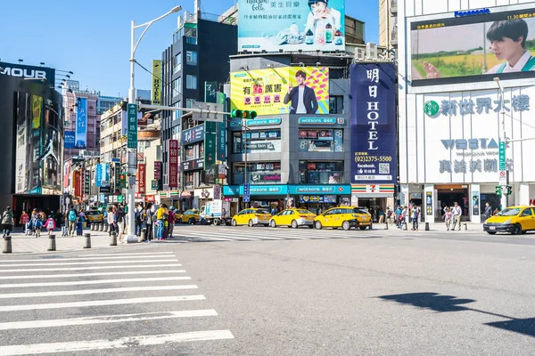 Taipei Taiwan November 2018 Ximending Market Popular Place Taipei Shopping — Stock Photo, Image