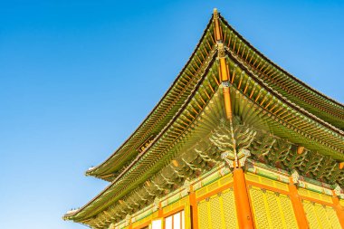 Alace Sarayı landmark Seoul City Güney Kore bina güzel mimari