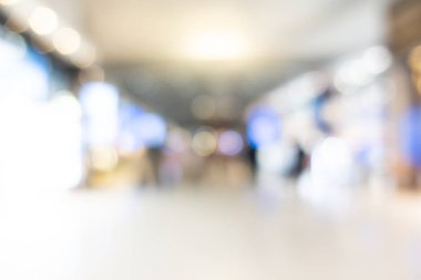 Arka plan için mağaza alışveriş merkezi iç bulanıklık