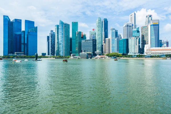 Szingapúr Jan 2019 Gyönyörű Építészeti Ezen Környéken Marina Bay Singapore — Stock Fotó