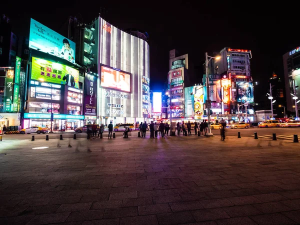 Taipei Taiwán Noviembre 2018 Ximending Street Market Popular Distrito Taiwan — Foto de Stock