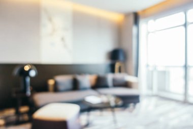 Bulanıklık kanepe ışık lamba ve salon iç arka plan için yastık