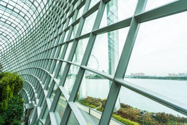 Çiçek kubbe Bahçesi ve greenhous bina güzel mimari