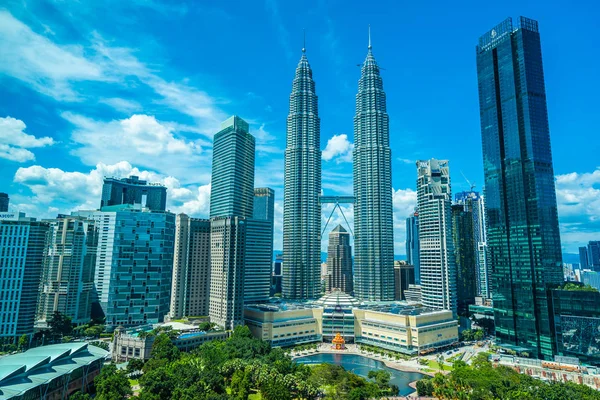 Prachtige Architectuur Bouwen Buitenkant Kuala Lumpur Stad Maleisië Reizen — Stockfoto