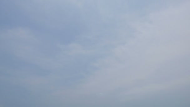 Imágenes Del Hermoso Cielo Con Nubes Movimiento Lapso Tiempo — Vídeo de stock