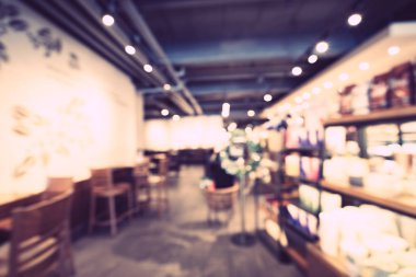 Soyut bulanıklık ve ufuk restoran ve kafe Cafe Inte