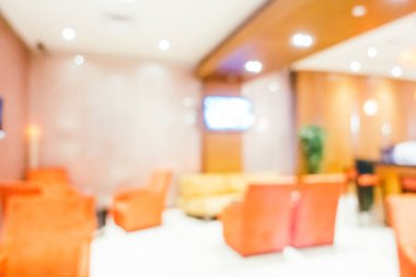 Soyut bulanıklık ve ufuk otel ve lobi iç