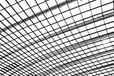 Arka cam pencere çatı mimari dış