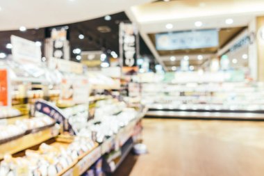 Soyut bulanıklık ve alışveriş merkezinde, ufuk alışveriş merkezi