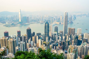 Hong Kong dış cityscape bina güzel mimari 