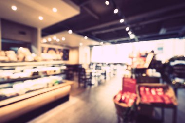 Soyut bulanıklık ve ufuk restoran ve kafe Cafe Inte