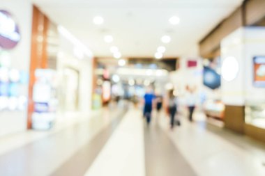 Soyut bulanıklık ve ufuk alışveriş merkezi mağazası