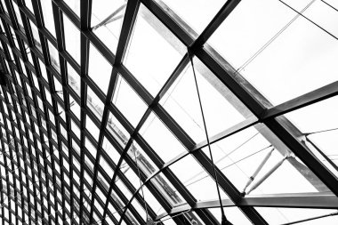 Arka cam pencere çatı mimari dış