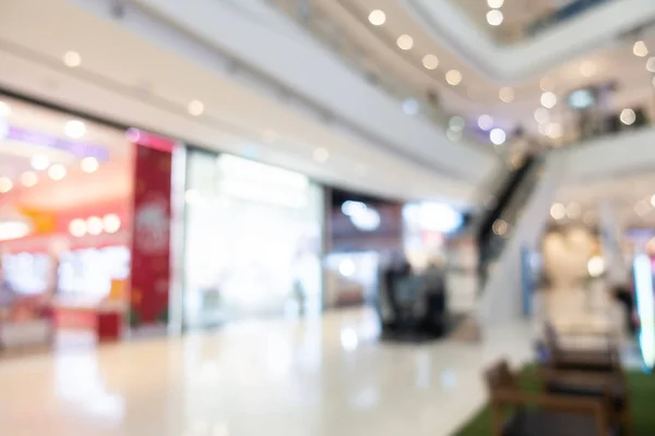 Abstract blur shopping mall interior of department store — Stock Photo, Image