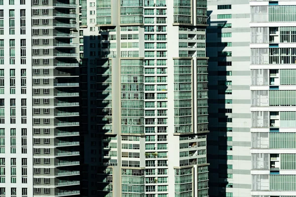 Bela arquitetura de construção padrão de janela exterior para trás — Fotografia de Stock