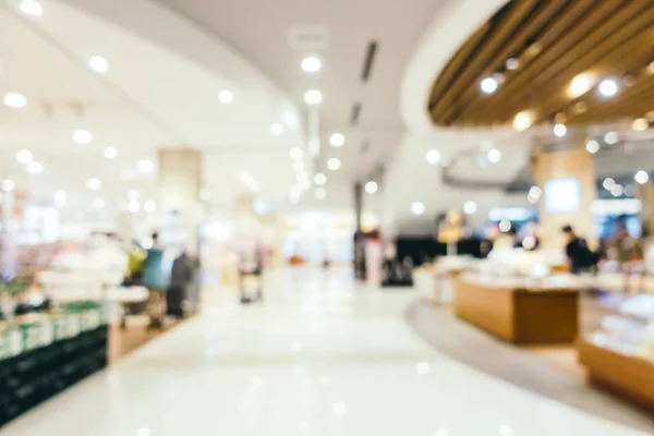 Abstract blur and defocused shopping mall of department store in — Stock Photo, Image