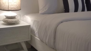 otel yatak odası lüks iç görüntüleri
