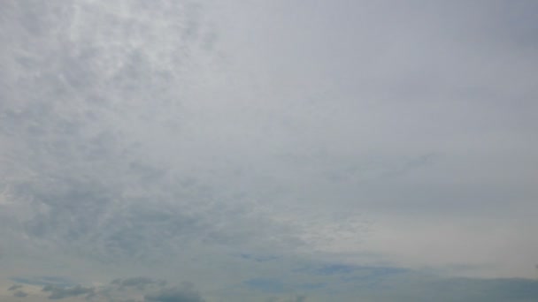 Imágenes Del Hermoso Cielo Con Nubes Movimiento Lapso Tiempo — Vídeos de Stock