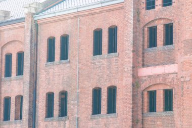 Güzel dış yapı ve Mimarlık tuğla ambarı