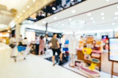 Soyut bulanıklık ve ufuk Havaalanı terminal iç