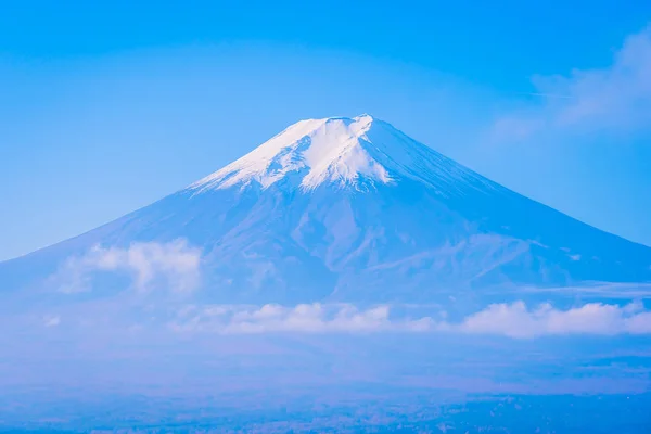 Schöne Landschaft von Berg-Fuji um Ahornblatt-Baum in einem — Stockfoto