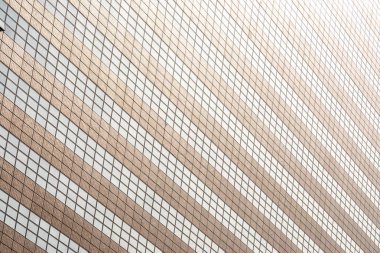 Güzel mimari ofis cam pencere doku ile Binası