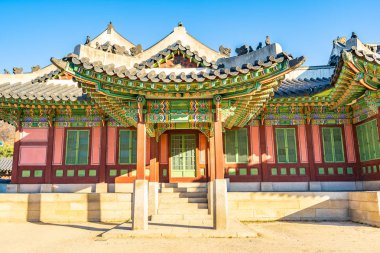 Seul CI sarayda alace bina güzel mimari