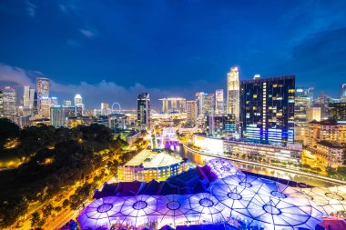 Singapur şehir dış bina güzel mimari