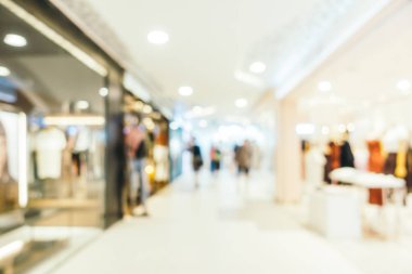 Soyut bulanıklık ve ufuk alışveriş merkezi mağazası